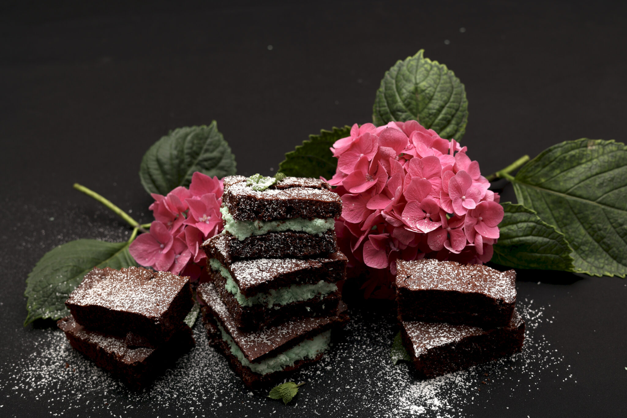 brownies cocco menta e ricotta