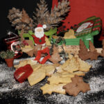 Biscotti di Natale farina di castagne e cioccolato
