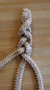 treccine di pasta brisé