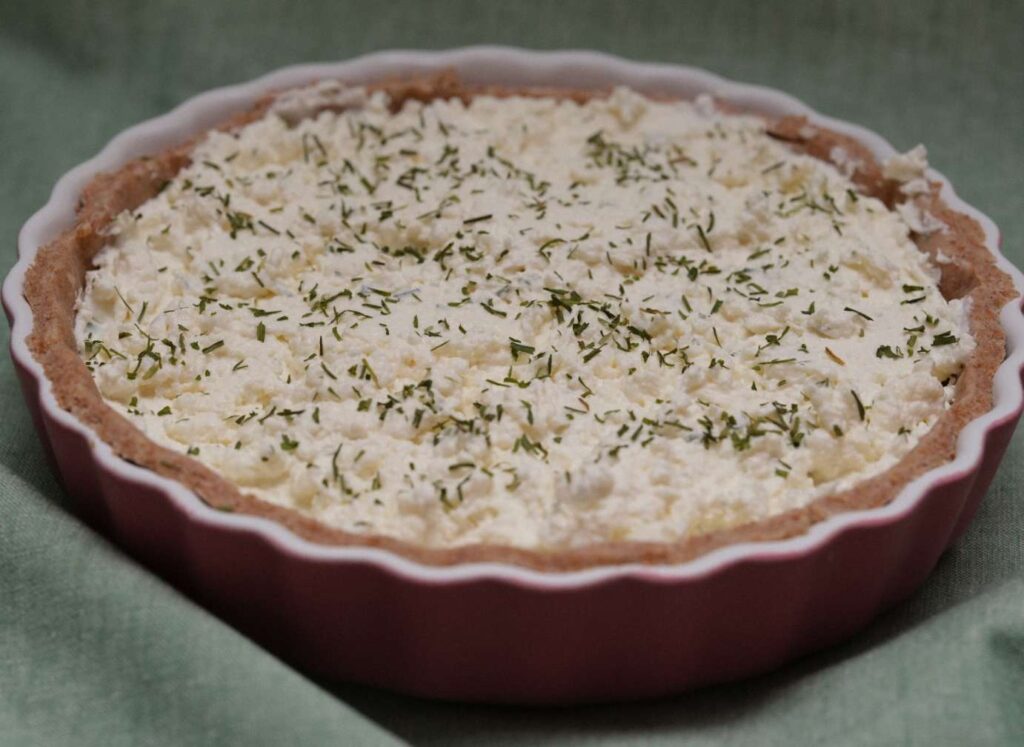 preparazione crostata salata integrale
