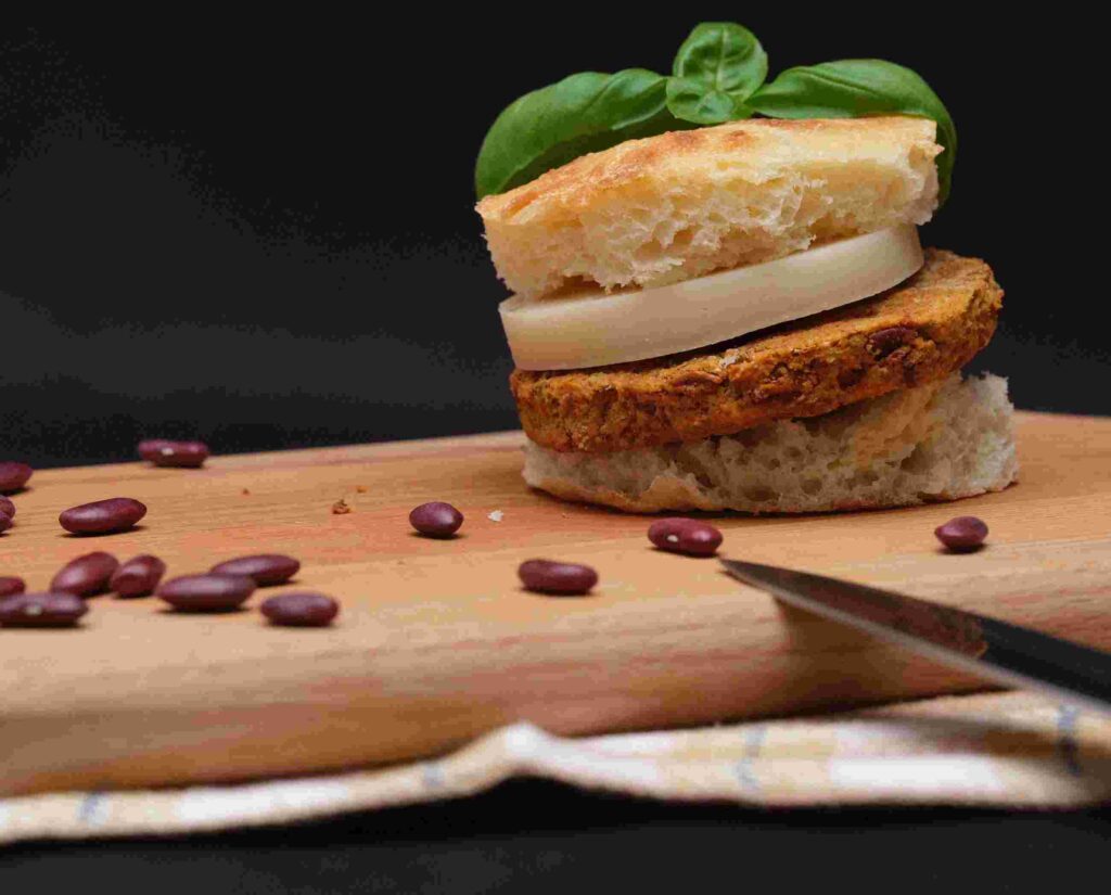 hamburger di fagioli