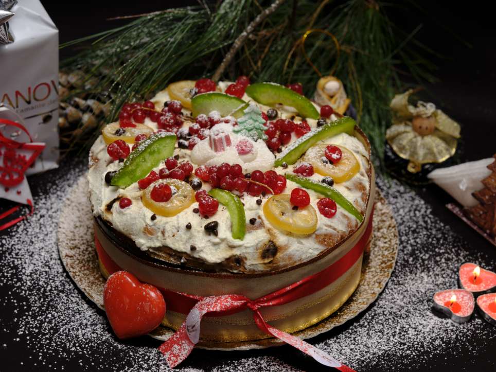 panettone farcito cassata siciliana