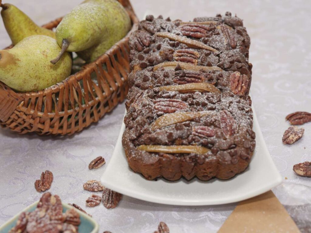Torta pere calabresi e cioccolato