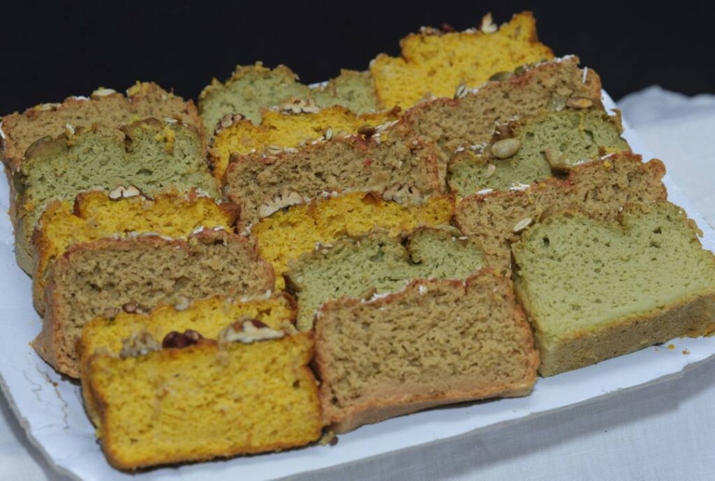 Pani con verdure e avena